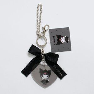 Sanrio Kuromi Acrylic Heart Bow Bag Charm Secret Melokuro